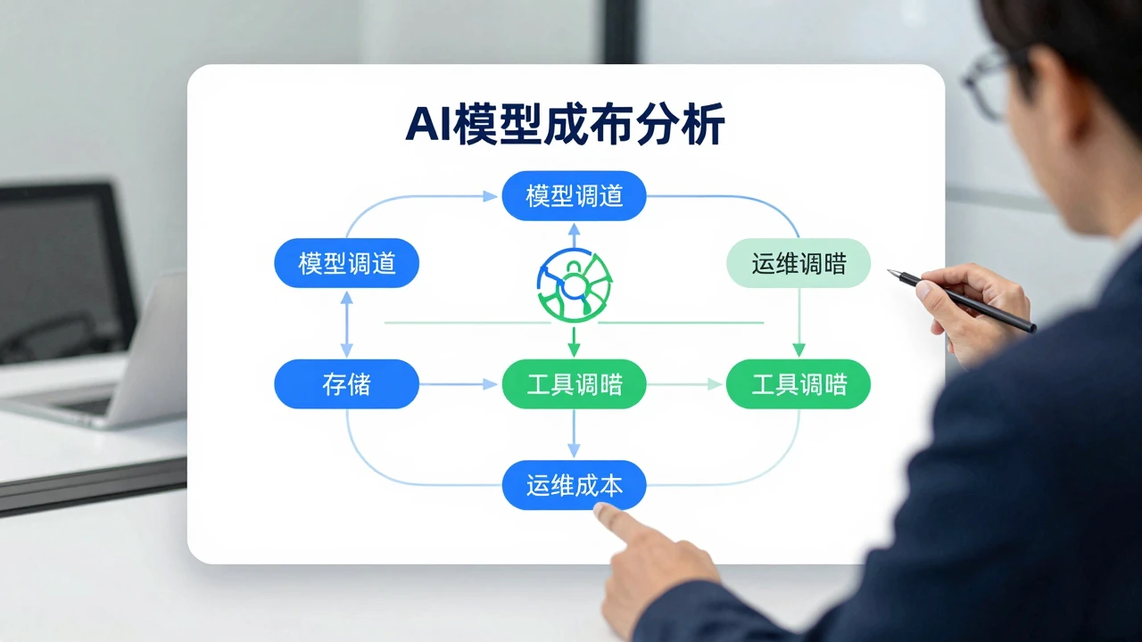 企业AI推理成本构成示意