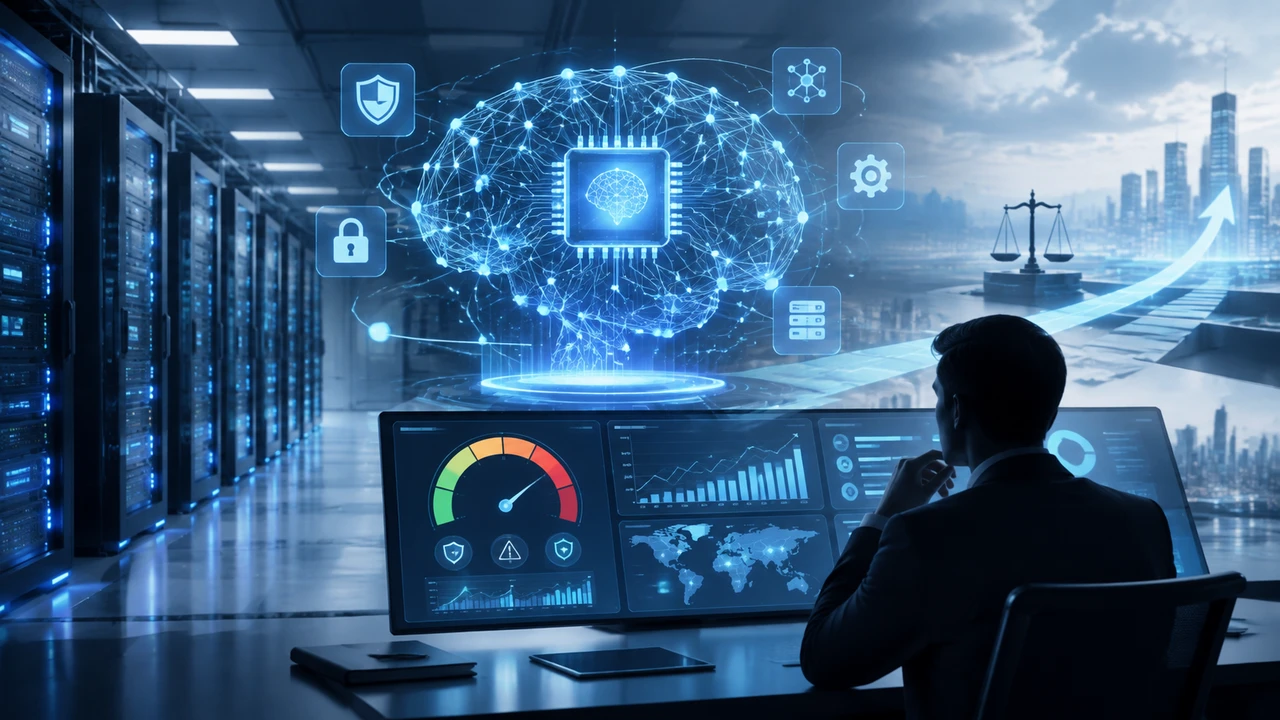 OpenAI排除2026年上市计划:安全风险表态将如何影响AI企业商业化节奏? 1 人工智能安全治理与商业化节奏示意图