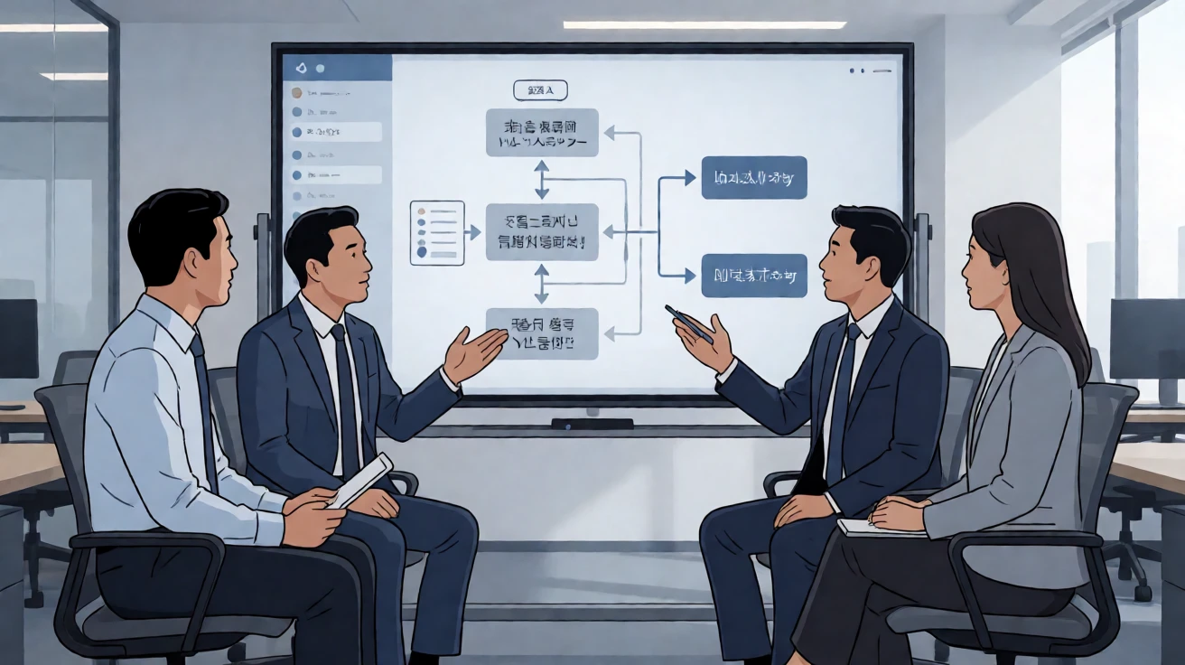 企业团队评估AI智能体业务流程闭环