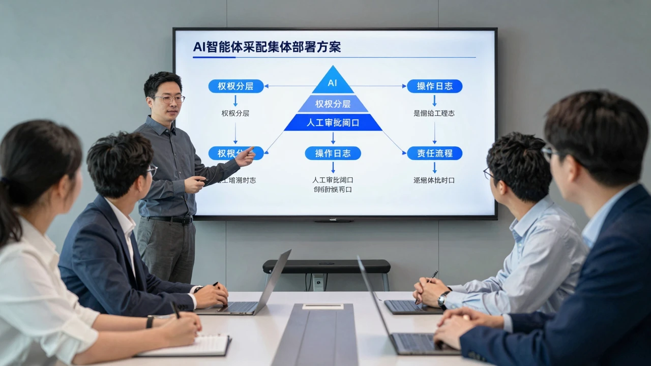 企业团队评估AI智能体的权限、人工接管与责任流程