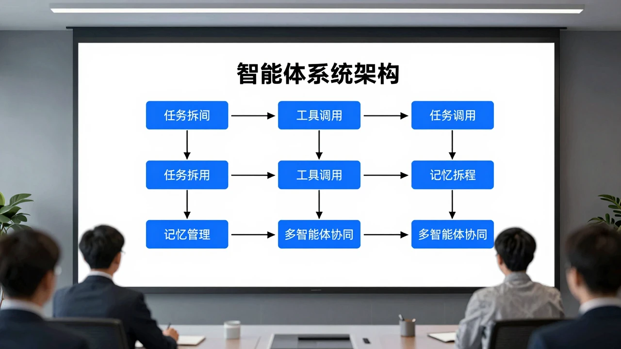 网信办实施意见明确智能体技术底座:任务规划、工具使用与长期记忆将如何影响企业选型? 1 企业团队评审智能体任务闭环与工具协同架构