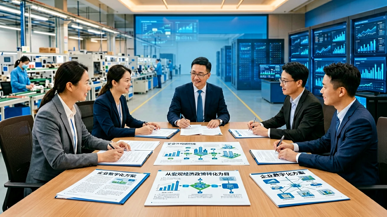 从数字经济政策到企业项目落地的分析场景